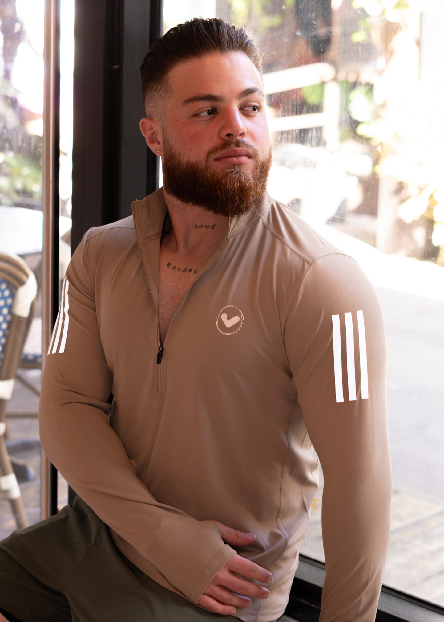 ACTIVEMEN RUNNING 1/4 ZIP