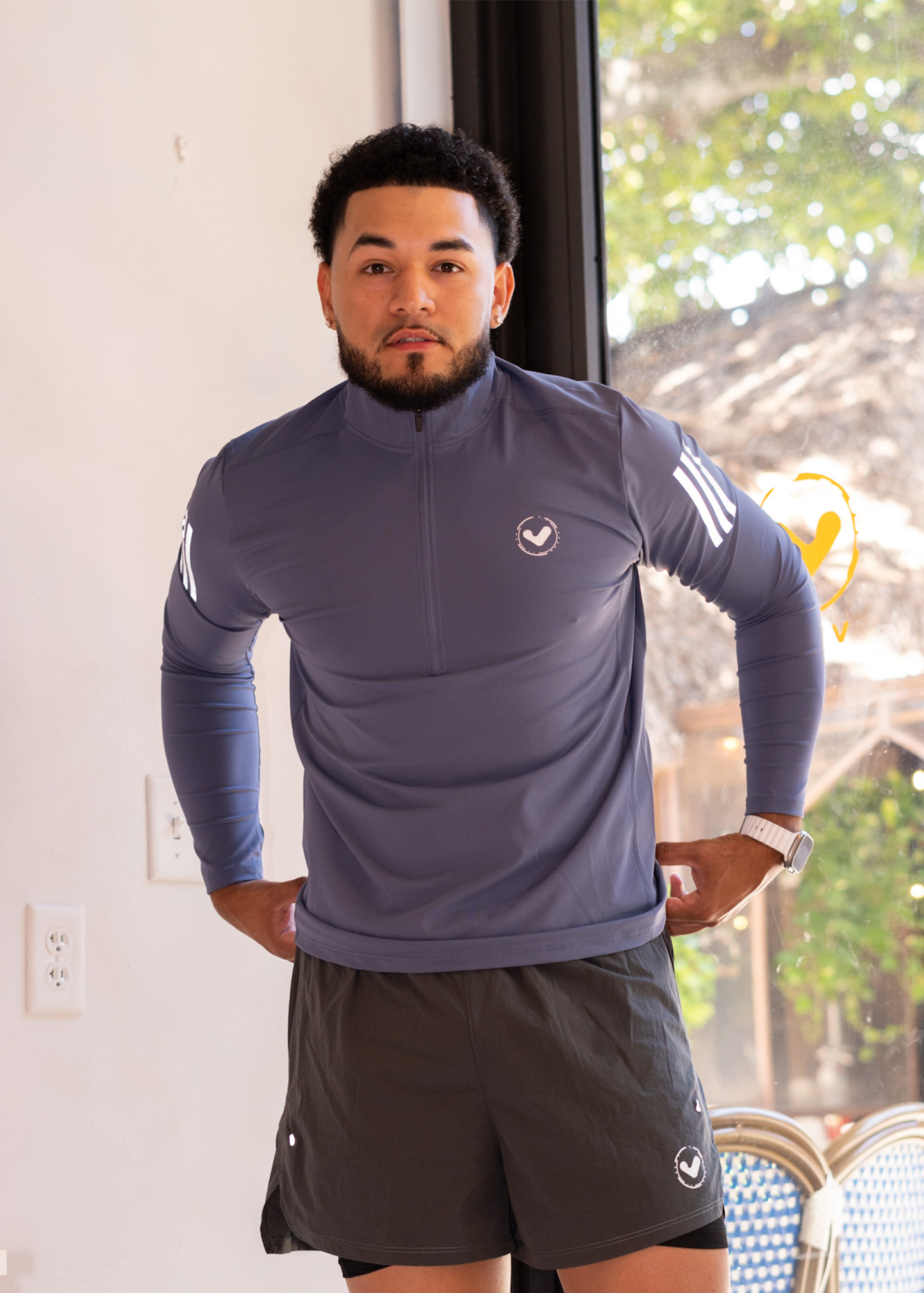 ACTIVEMEN RUNNING 1/4 ZIP